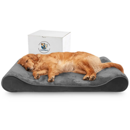 Lit orthopédique pour chien – Confort optimal, housse amovible et lavable, tissu imperméable