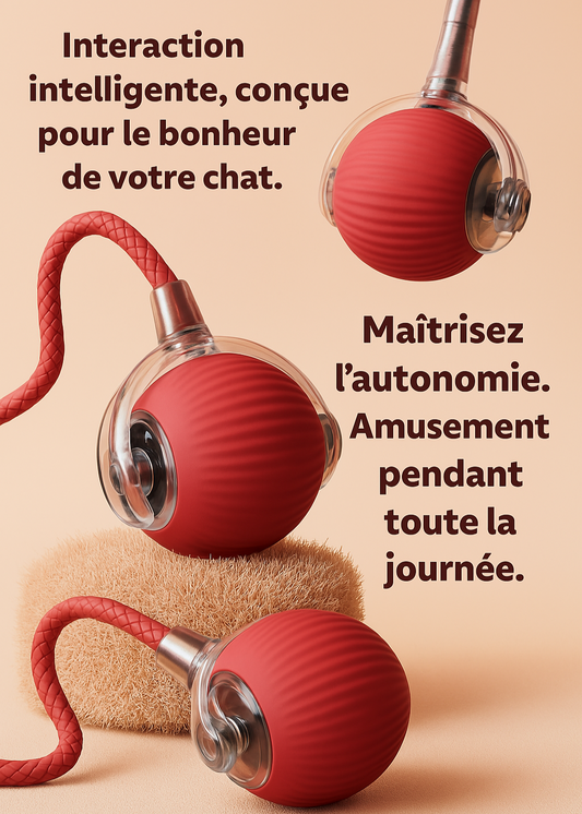 Ballon interactif pour chat