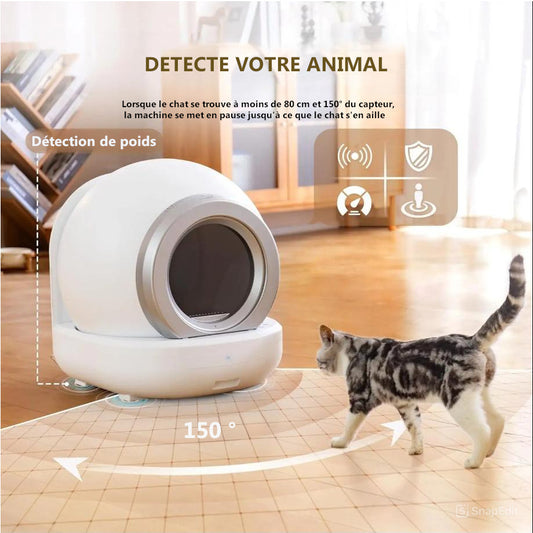 Offre duo: Litière Autonettoyante Intelligente+Tofu offert